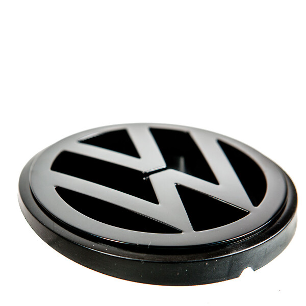 VW-Emblem 5M0853630D ULM für Heckklappe, chrom/schwarz