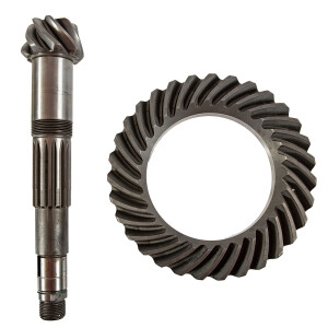 Type2 split gearbox ring and pinion 3.88:1 keyed 4th...