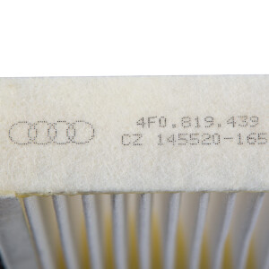 Genuine Audi A6 R8 Interior Filter Set, OE-Nr. 4F0819439