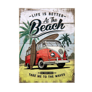 Magnetic sign VW Bus Type2 Split &quot;At the...