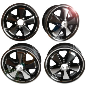 Type2 bay and T25 Set of 4 SSP Fooks Alloy Wheel...