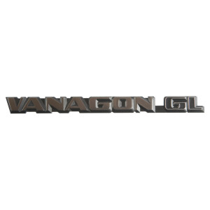 T3 Vanagon GL Schriftzug, silber / chrom VW Originalteil...