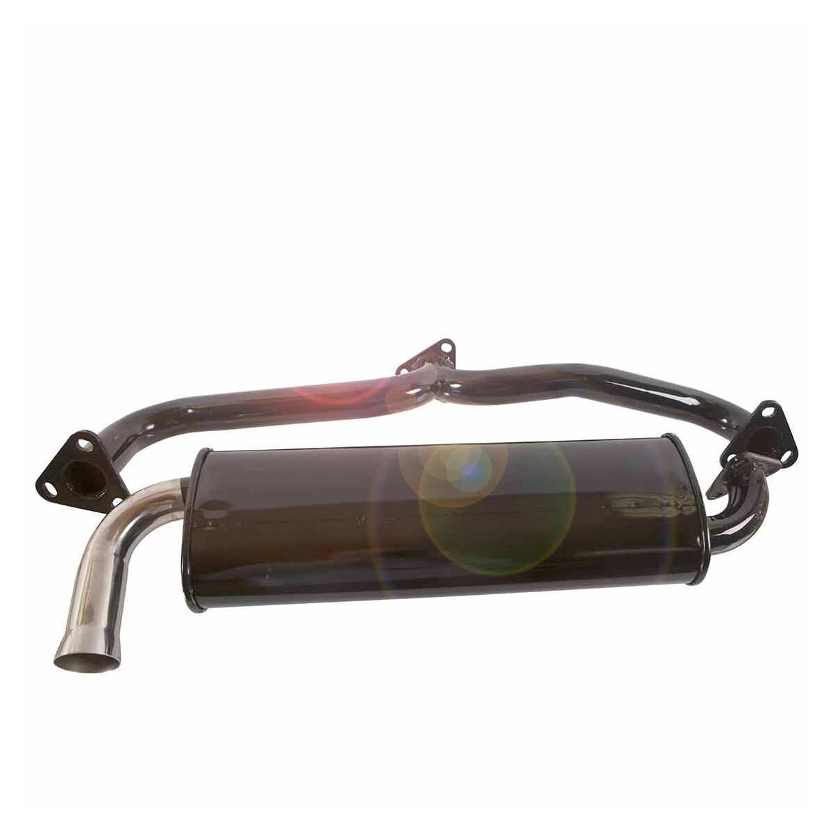 Type2 bay Empi Dual quiet pack exhaust for typ4 engines with injectio
