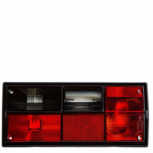 T25 rear lamp red / black,  left, with e-sign, OEM part...