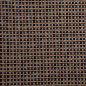 T25 Curtain cloth blue brown, 1,40 weidth