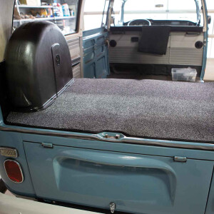 Type2 Bay Rear hatch carpet early bay 8.67 - 7.71 with...