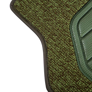 Type2 bay Westfalia cab carpet in green, 73 - 79, Top