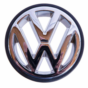 T4 Front grille emblem chrome, short front, orig. VW, OEM...