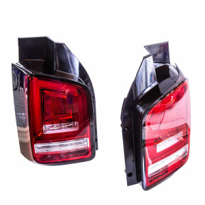 T5.1 2010-15 Sequential Indicator LED Rear Lights Red