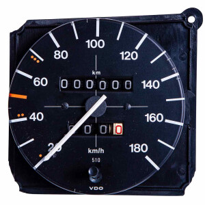 T25 Speedometer with trip counter, orig. VW, OEM partnr....