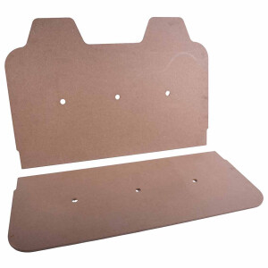 T5 T6 upholstery set for 3/4 widht camper van bed, raw