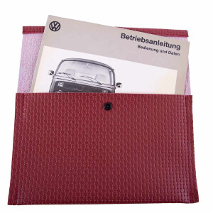 Basket Folder for Instruction manual Red