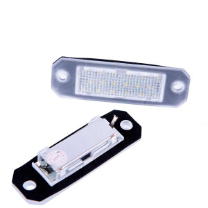 T6 LED Number Plate Units Pair for Barndoor 2015-2019