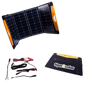 Solarbag 120Wp 2xUSB incl. cable set 4x30W Sunpower ETFE...