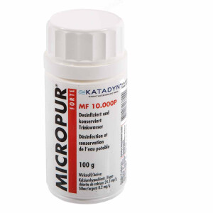 Micropur forte MF 10000P Powder 100 g disinfects and...