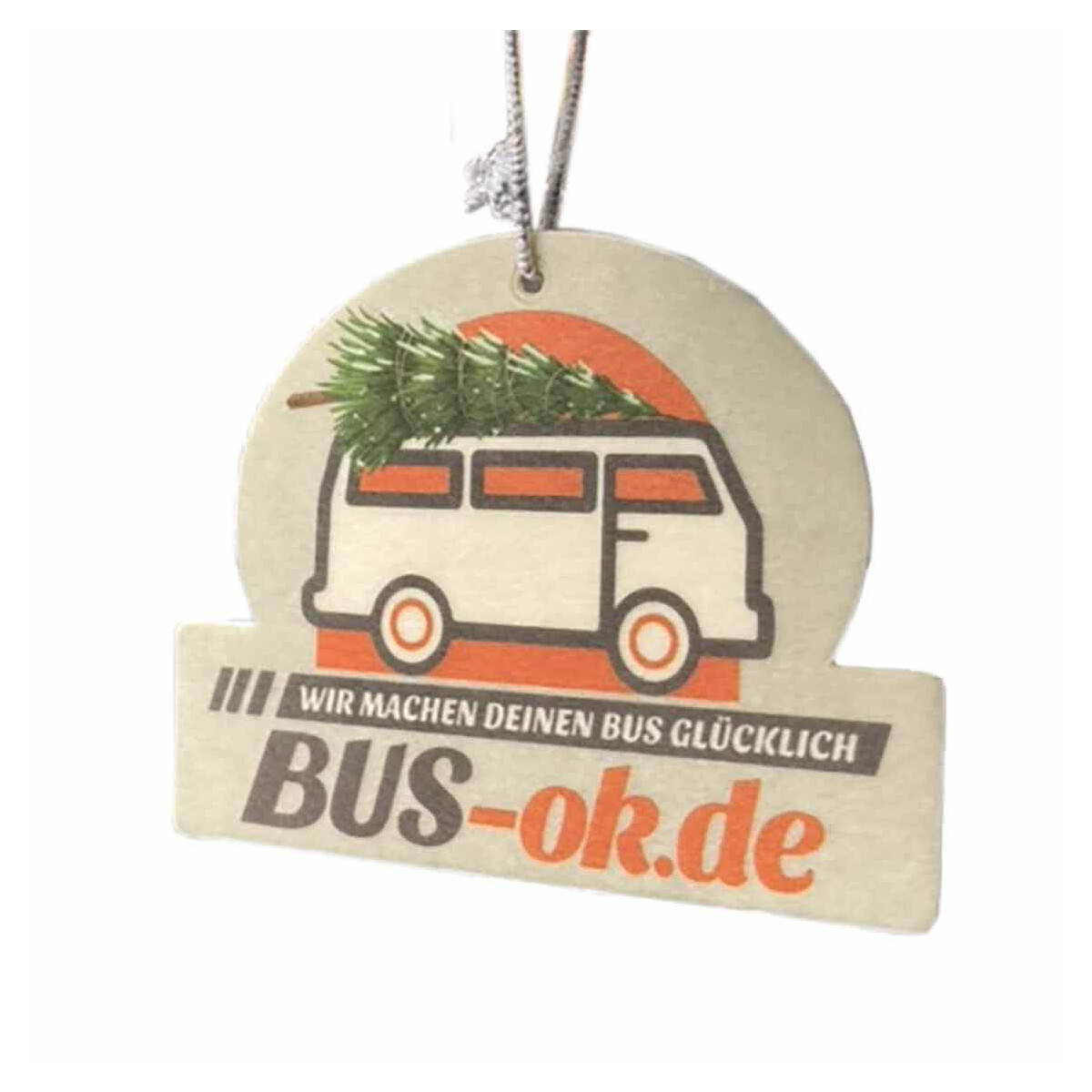 Duftbaum Winter-Edition Bus mit Weihnachtsbaum auf dem Dach - BUS-ok., 2,55  €