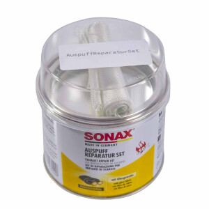 Genuine Sonax Exhaust Repair Set with Glass Fabric 200g