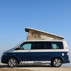 T5 T6 Camper Roof 2.0 white with open sky beige with TUV