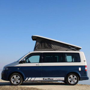 T5 T6 Camper Roof 2.0 white with open sky grey with TUV