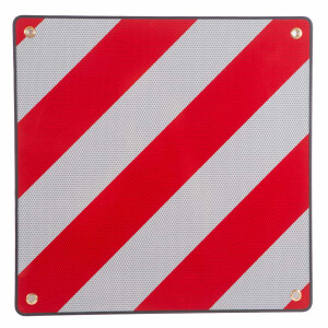 Reflective Warning Sign 50cm x 50cm Alloy for Italy