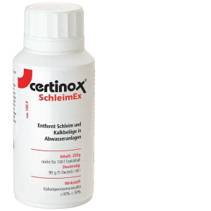 Certinox SchleimEx Reiniger für Abwassertanks 250g