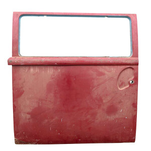 Type2 early bay Sliding Door Right  used red OEM PartNr....