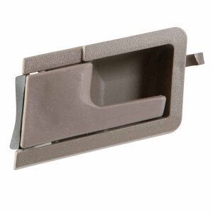 T4 Inner door handle left, grey, OEM partnr. 7D0837019 A