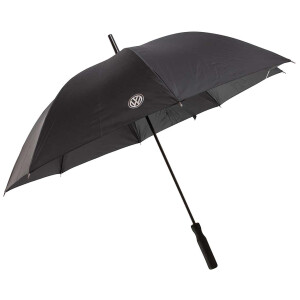 Regenschirm schwarz mit VW Emblem, Original Volkswagen...