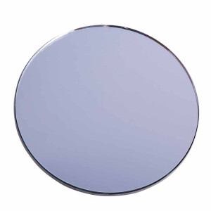 Type2 Spllit round mirror, aluminium polished, OEM...