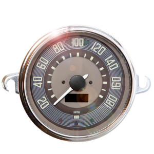T1 Smiths Tachometer Digital bis 180km /h, braun, Top